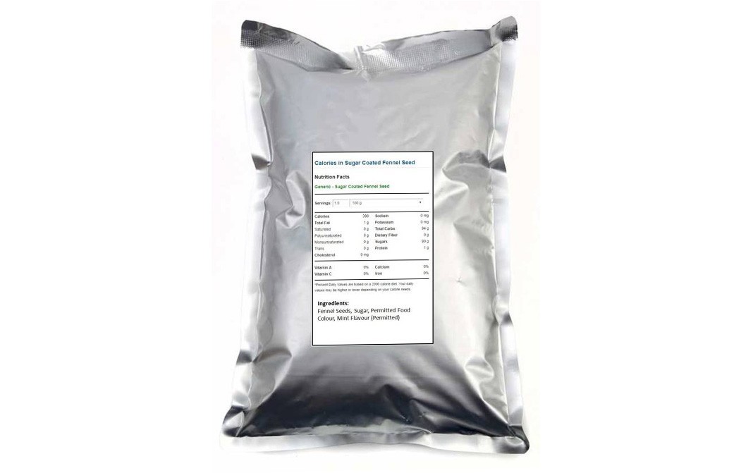 Veg E Wagon Sugar Coated Minty Fennel    Pack  500 grams
